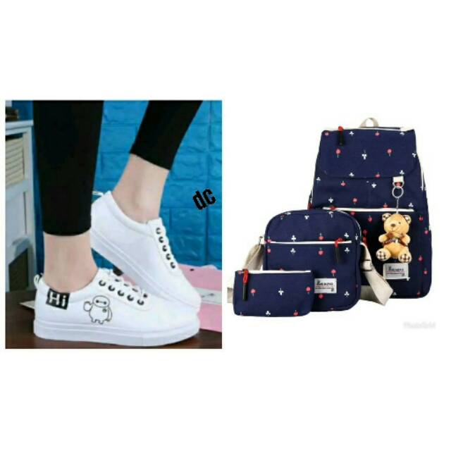 PAKET MURAH SEPATU DAN TAS / SEPATU WANITA / TAS