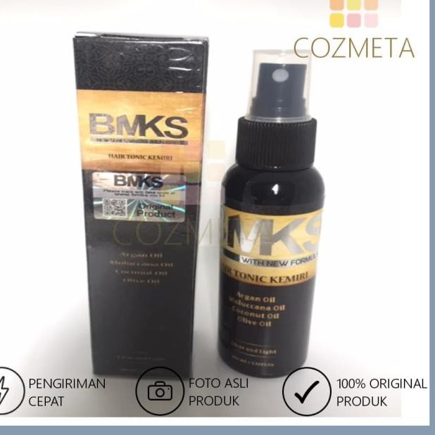 ➾ BMKS Hair Tonic Kemiri Tonik Rambut BPOM 100ml ✹