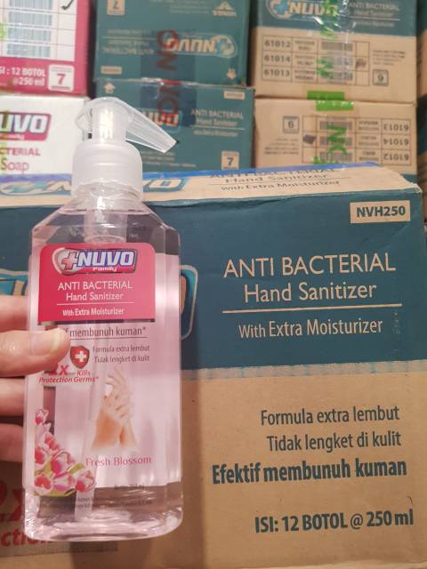 Nuvo Hand Sanitizer 250ml (varian random)