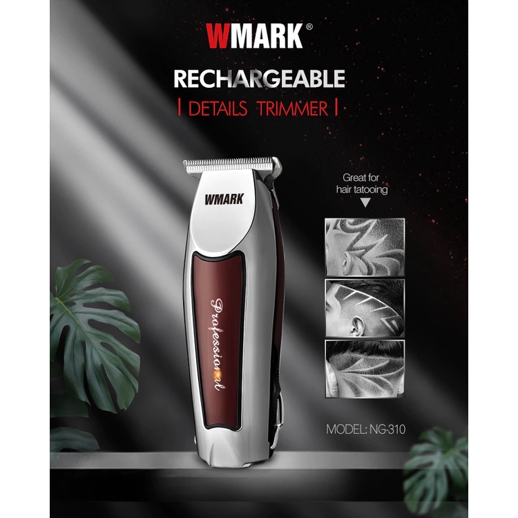 WMARK NG-310 - Rechargeable Multi-Clipper - Alat Cukur Elektrik
