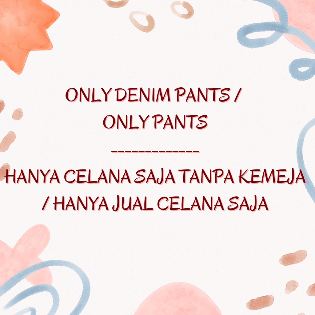 COD Celana Panjang Anak Cowok Bahan Denim / Celana Panjang Anak Laki-Laki / Celana Anak Perempuan C07