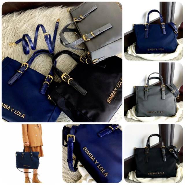#228 BIMBA Y LOLA Nylon Shopper