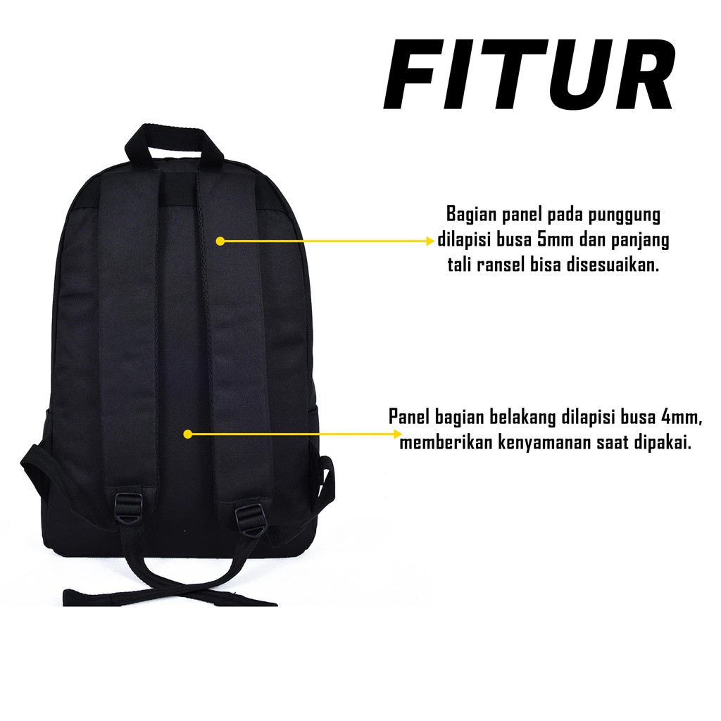 OS 01 tas Rockryder Backpack ransel waterproof   distro bagpack gendong pria wanita sekolah-3