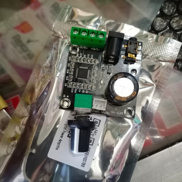 PAM8610 2x15W 12v Stereo Digital Amplifier / kit amplifier