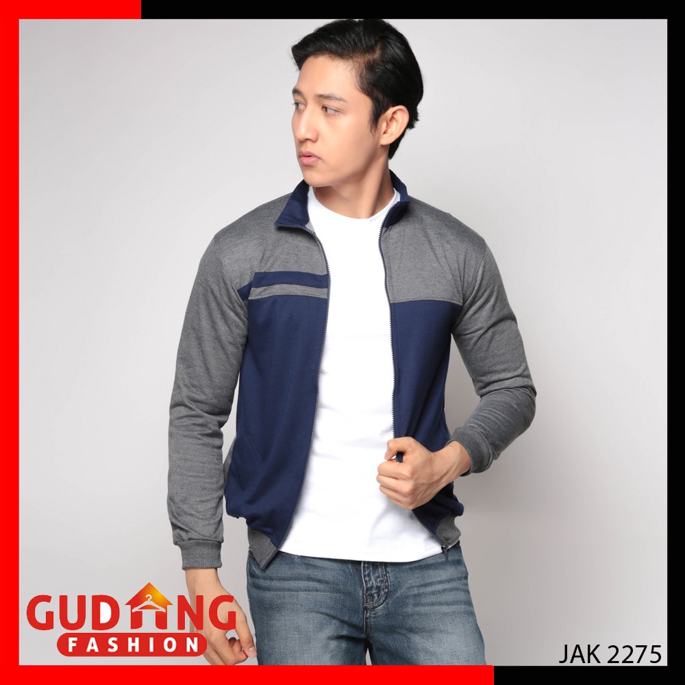 Jaket Training Sporty Pria Banyak Pilihan Warna - JAK (COMB)