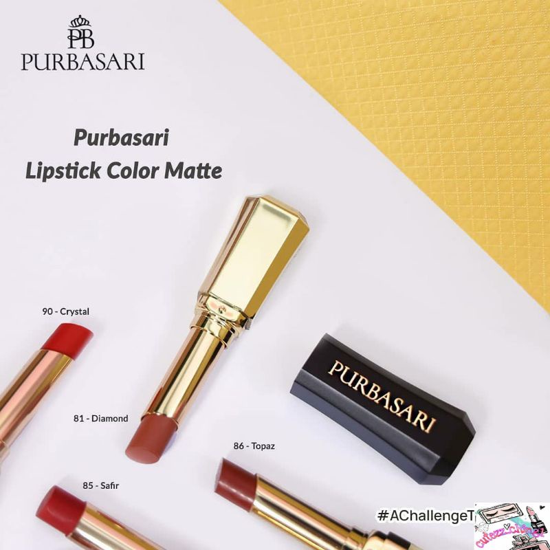 ☃️Cutezz_ching1☃️PURBASARI LIPSTICK/PURBASARI COLOR MATTE LIPSTICK