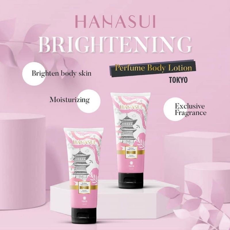 HANASUI BODY LOTION SERIES 180ml || TOKYO/SYDNEY/PARIS