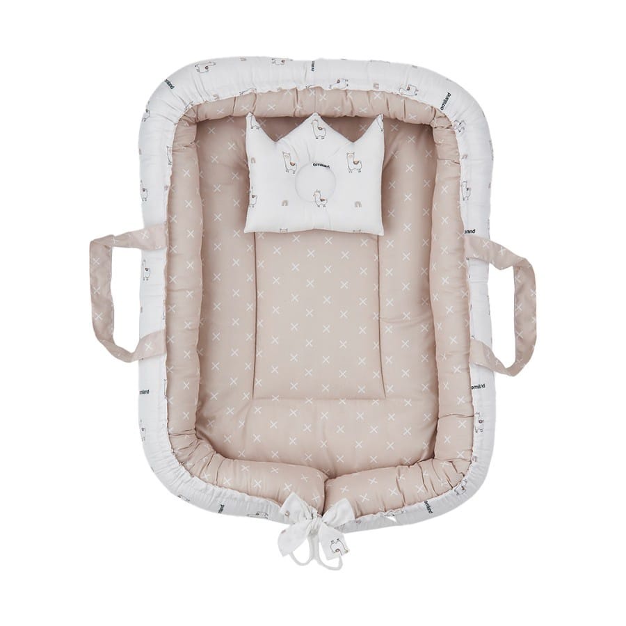 Omiland Kasur Bayi Serut + Kelambu Kojong (Bisa Dilepas) Alpaca Series - OB 41204