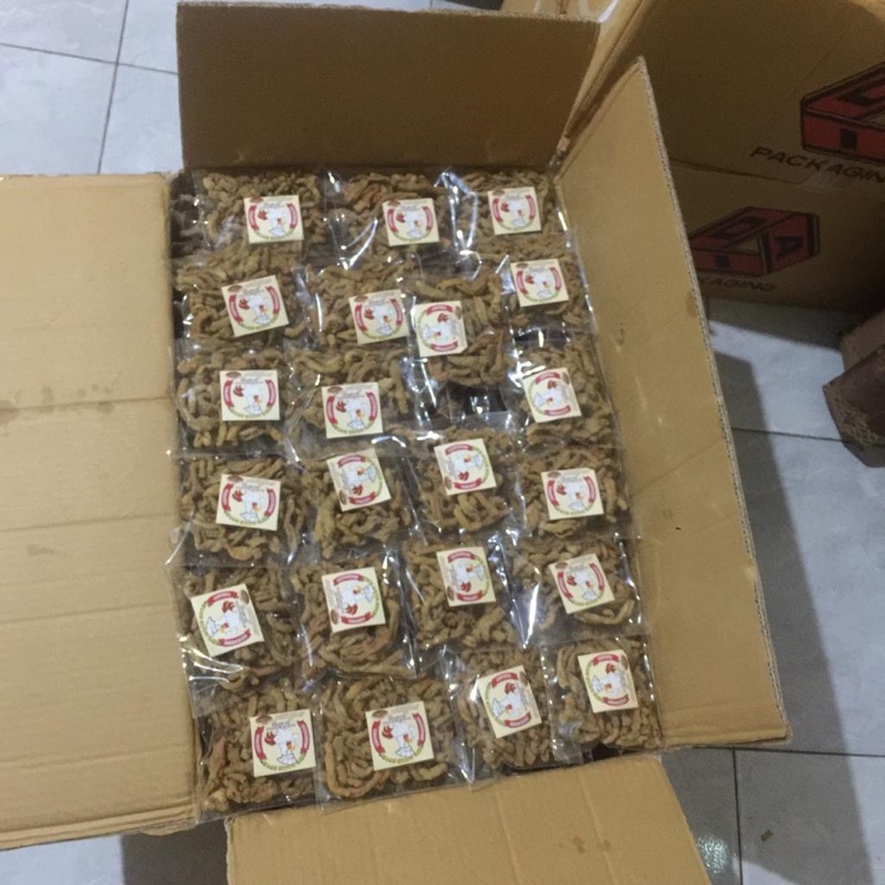 

Paket Usaha Kripik Usus Ayam 50 Bungkus Kemasan 55 Gram