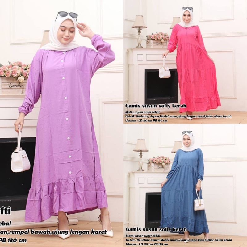 GAMIS SUSUN / GAMIS REMPEL / GAMIS SUSUN REMPEL / GAMIS RAYON / HOME DRESS/ GAMIS KERAH / GAMIS KERAH RAYON / GAMIS BUSUI /BASIC DRESS / BASIC DRESS SUSUN / BASIC DRESS CANDA / CANDA DRESS / CANDA DRESS POLOS