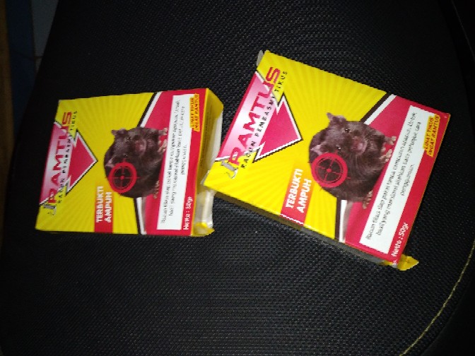 Obat Pembasmi Tikus Paling Ampuh Ramtus Racun Tikus Mati Kering Tidak Bau Racun Tikus Mobil 12 Pack