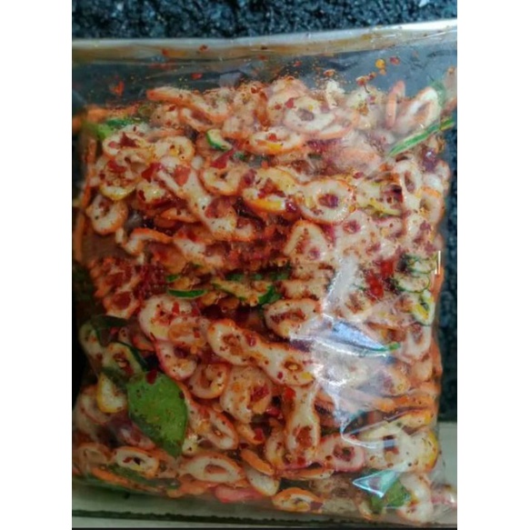 

seblak 88 pedas daun jeruk isi 500gram