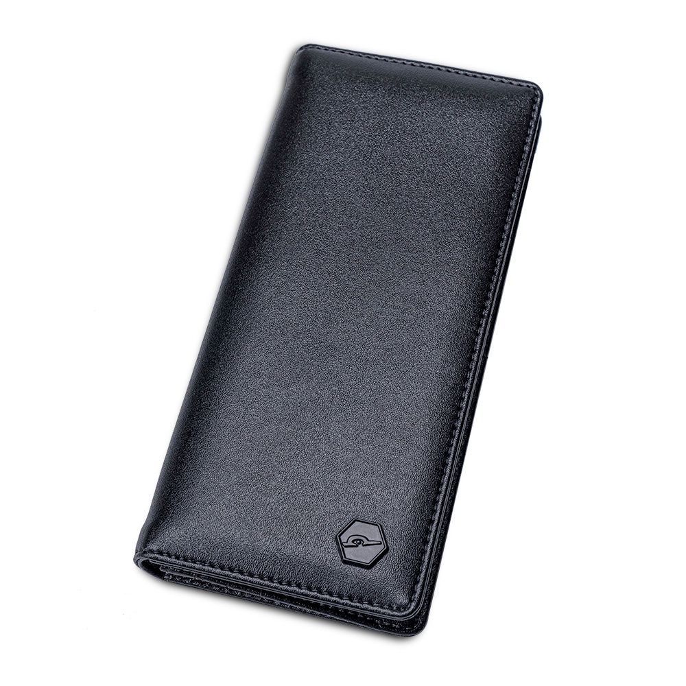 JFR Fashion Dompet Pria Bahan Kulit PU JP49 Panjang Treasure Series-Black