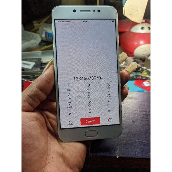 lcd vivo v5/v5s original copotan