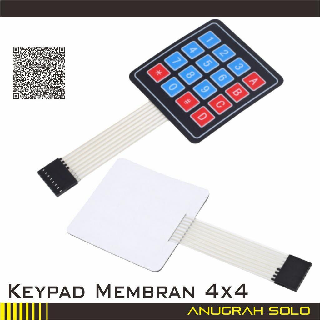 Keypad Membrane 4x4 16 Tombol Membran