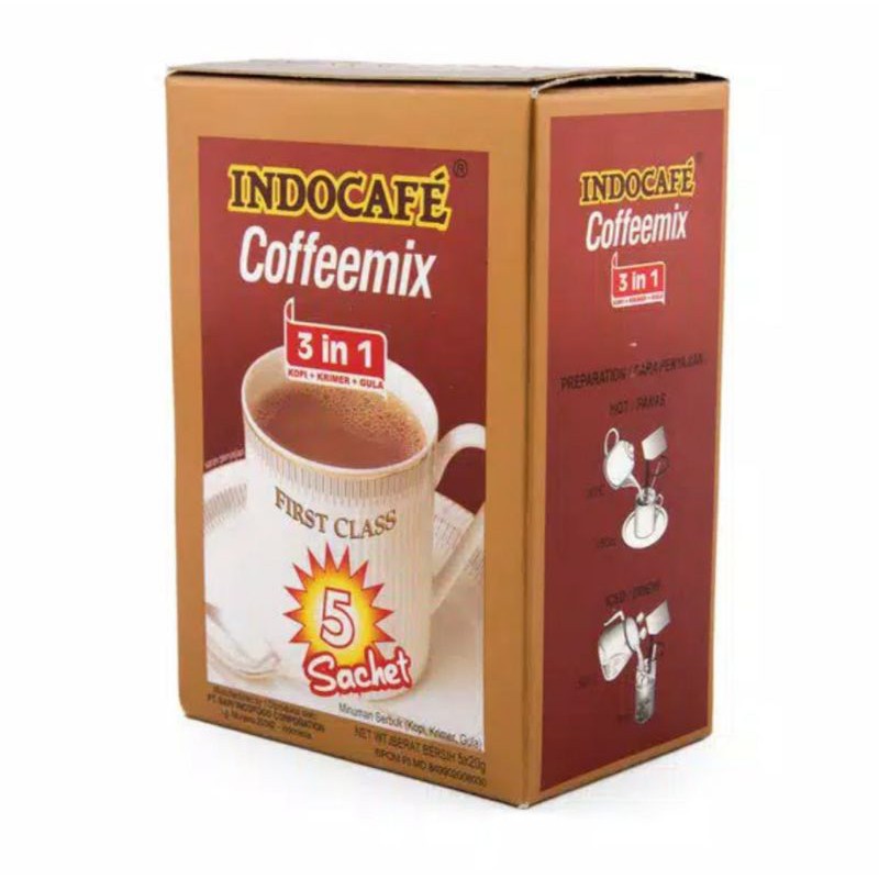 Indocafe Coffeemix 3in1 1 sachet @ 20gr