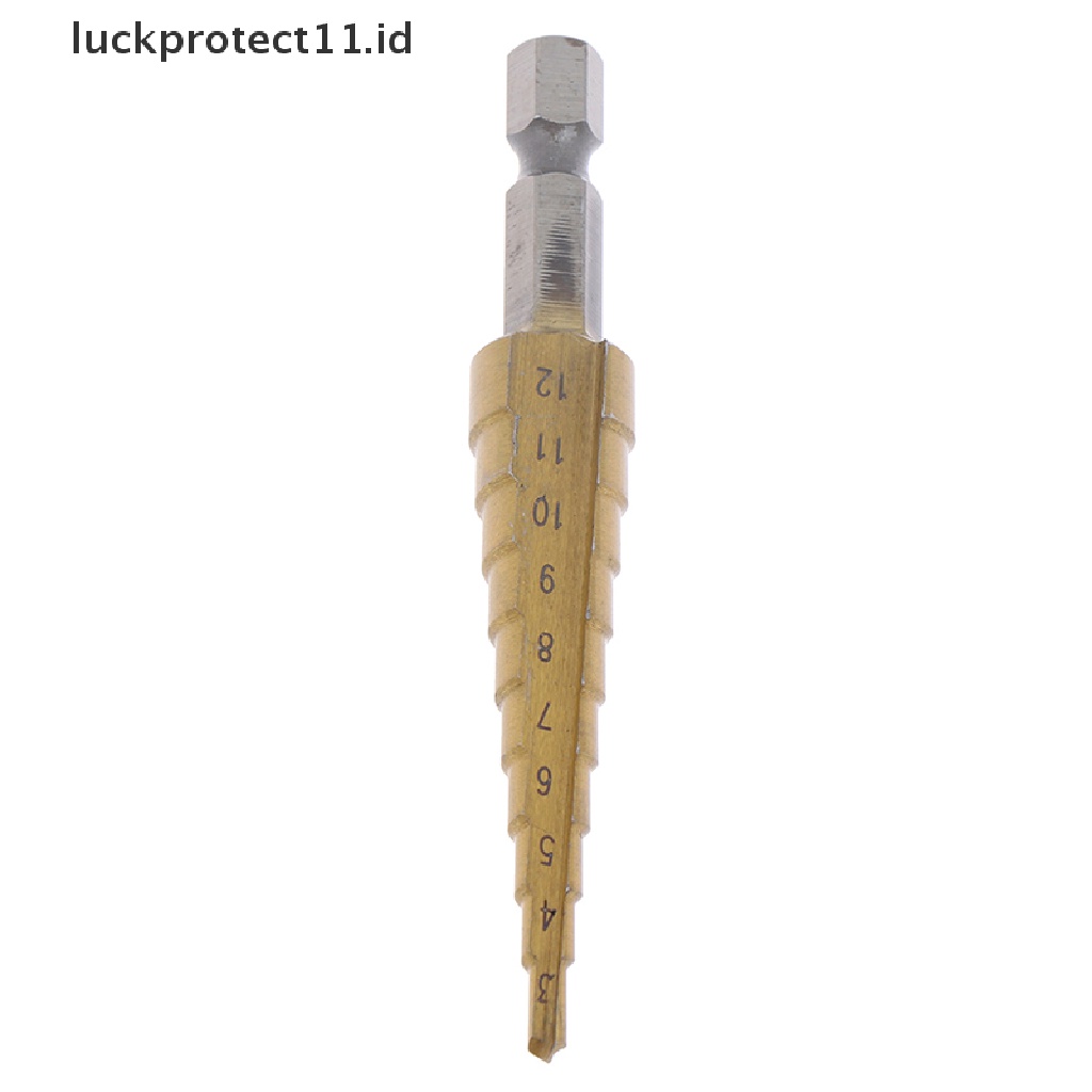 Alat Power Drill Bits Hex Bahan Metal Ukuran 3-12mm