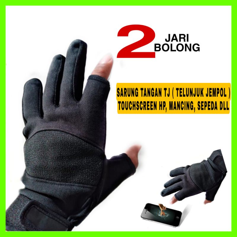 SARUNG TANGAN ANTI RIBET SARUNG TANGAN HP SARUNG TANGAN MOTOR KAIN SOFT kaos Tangan Luar Sepeda Motor Off-Road Setengah Jari Sarung Tangan Pria Super Elastis