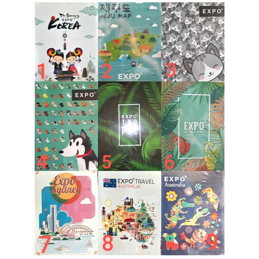 

Buku Tulis Boxy Campus 52 Lembar EXPO / Buku Tulis Box Locomotif