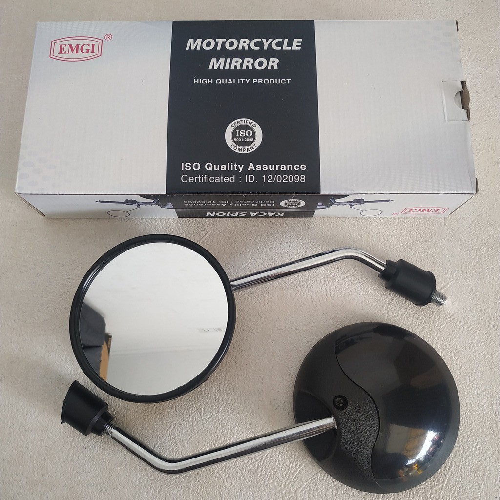 Spion Honda SCOOPY karbu Model Standart Kualitas Ori merk EMGI 9241