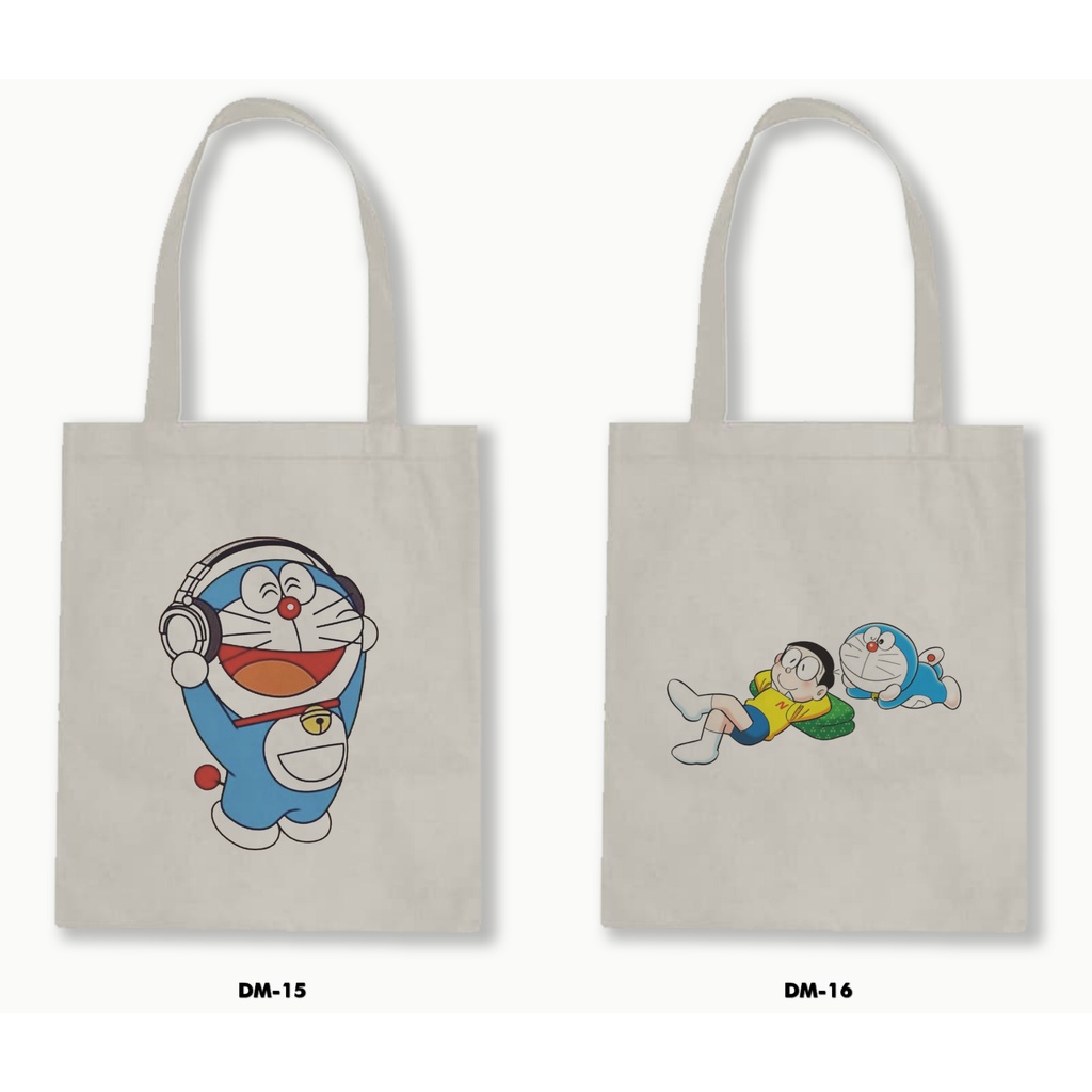 TOTE BAG BLACU - DORAEMON 01