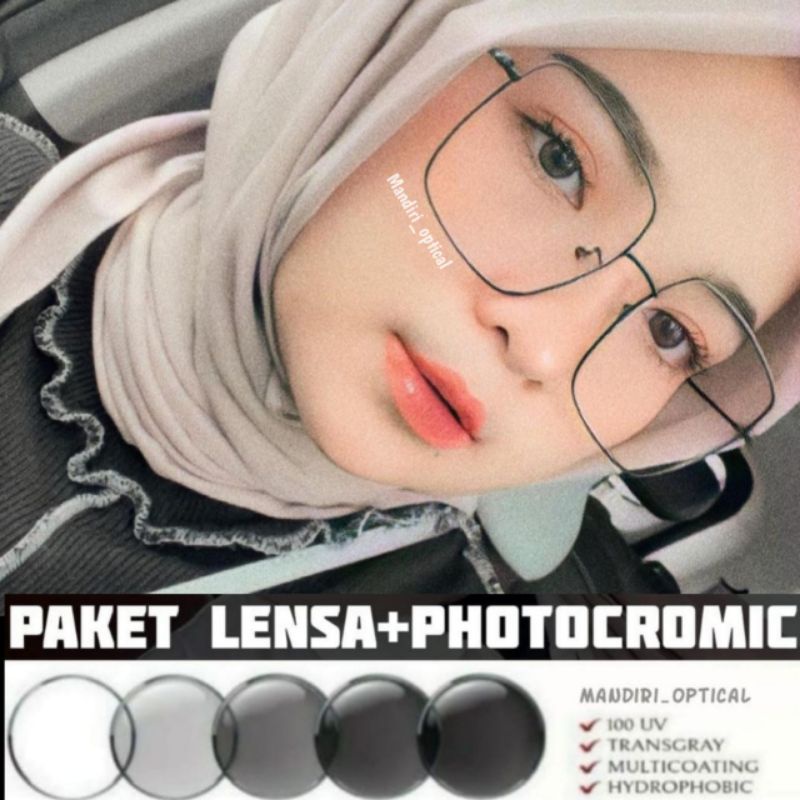 Frame kacamata kotak (paket frame+lensa antiradiasi) | kacamata photocromic | gratis lensa minus | kacamata wanita | kacamata murah | kacamata kekinian | kacamata 0095