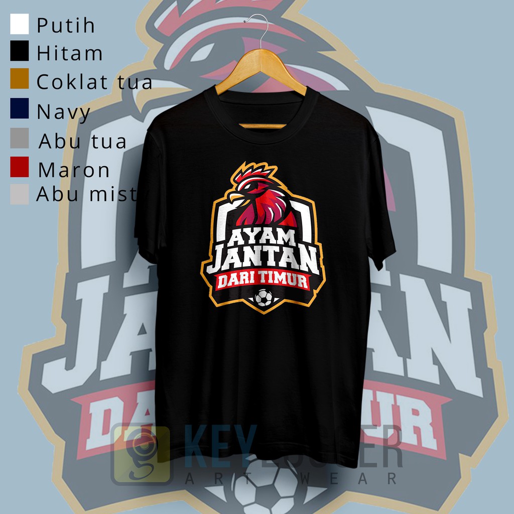 Baju Kaos Bola Ayam Jantan Dari Timur PSM Makassar
