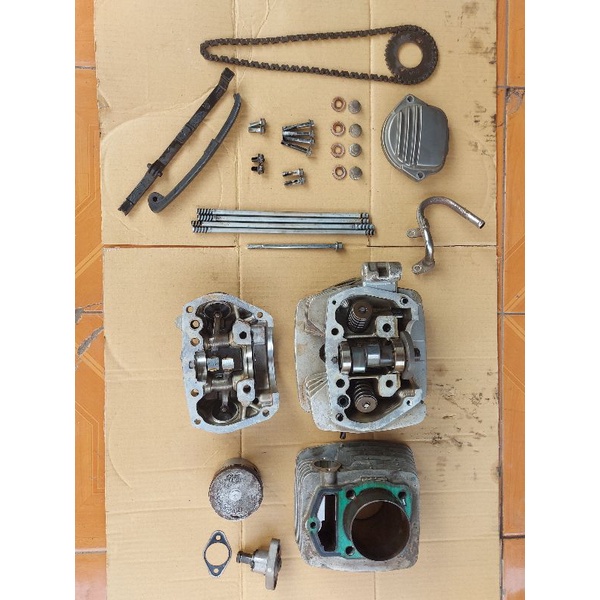 buring kop head silinder original honda tiger revo