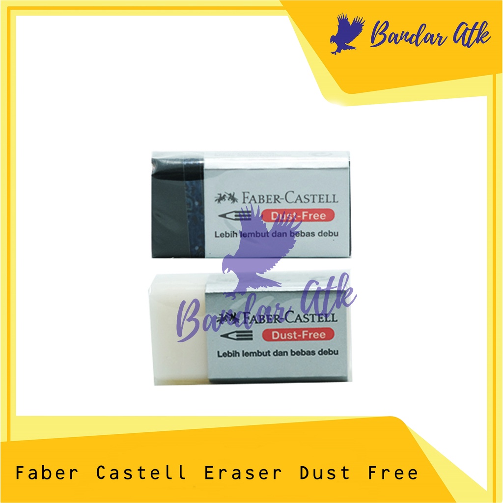 

Penghapus Pensil Faber Castell Eraser Dust Free Small Black [1 PCS]