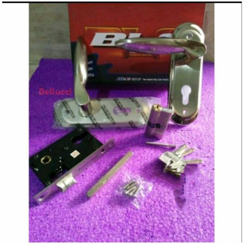 Kunci Pintu Kecil Bellucci Georgiared / Kunci Bellucci Georgiared / Handle Kecil Bellucci Fullset