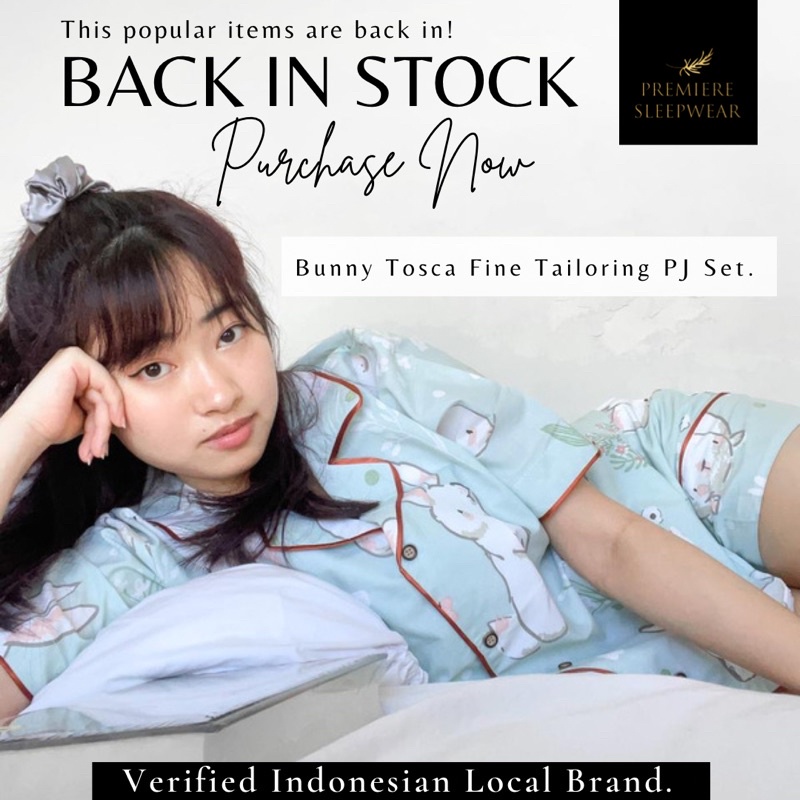 CLEARANCE SALE Shortpants set Piyama Wanita by PREMIERESLEEPWEAR cotton pajamas-7