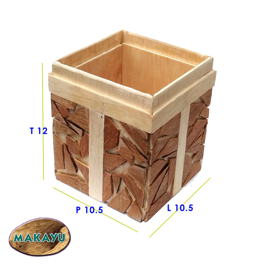 

Tempat Pulpen/Storage Box/Kotak kayu C 101121