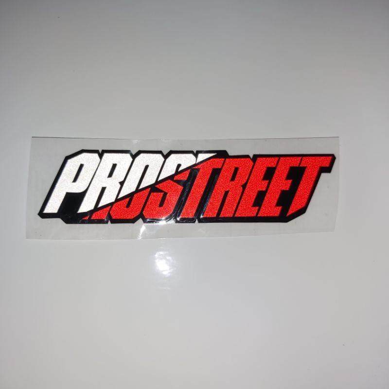 stiker prosstreet  stiker motor cutting tumpuk 3 warna stiker prostreet  body motor nmax aerox pcx