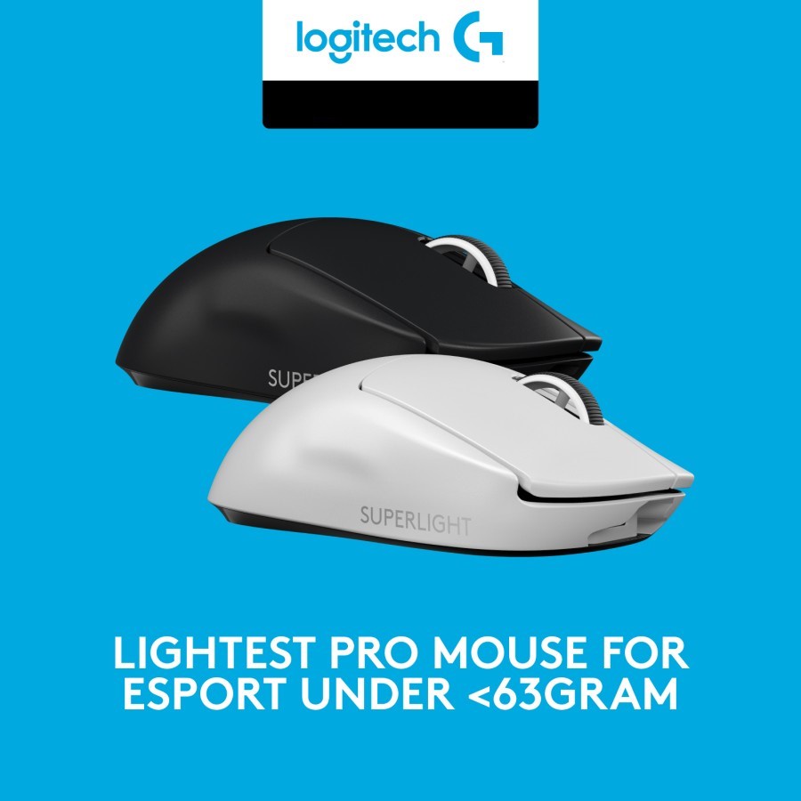 Logitech G PRO X SUPERLIGHT Mouse Gaming Wireless E-Sports