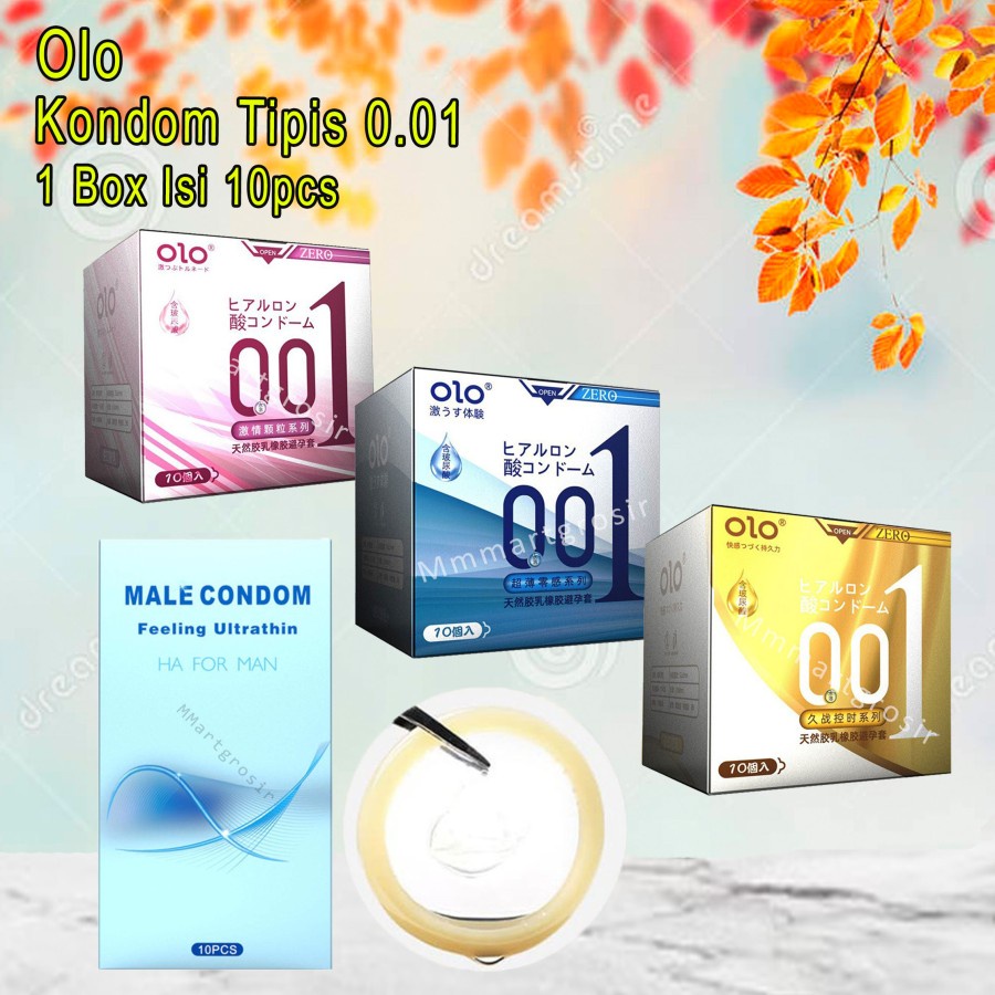 Condom Olo * Kondom Tipis 0.01 * 1box