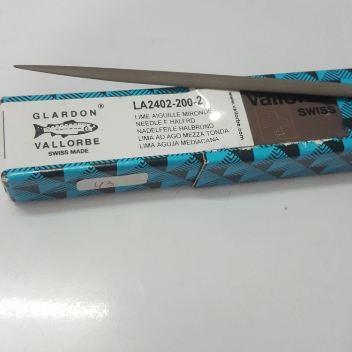 Kikir Glardon Vallorbe/cap ikan. belah rotan /biji