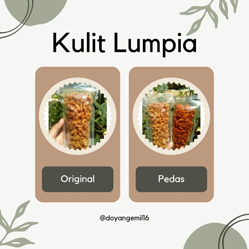 

Keripik kulit Lumpia