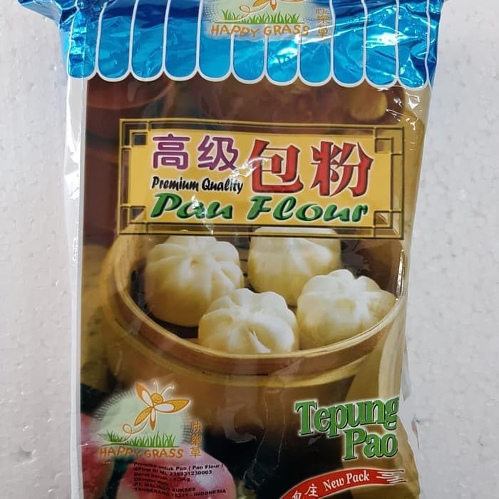 

✨COD✨ Pao Flour / Tepung Bakpao Happy Grass 1300gr
