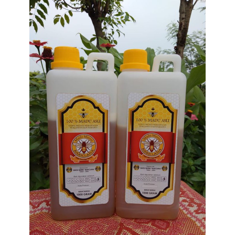 

MADU MURNI BARICLANA 100% ASLI NEKTAR BUNGA KEMASAN 1 KG