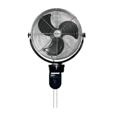 REGENCY Kipas Angin Tornado Kipas Angin Dinding Wall Fan  - Silver- Hitam