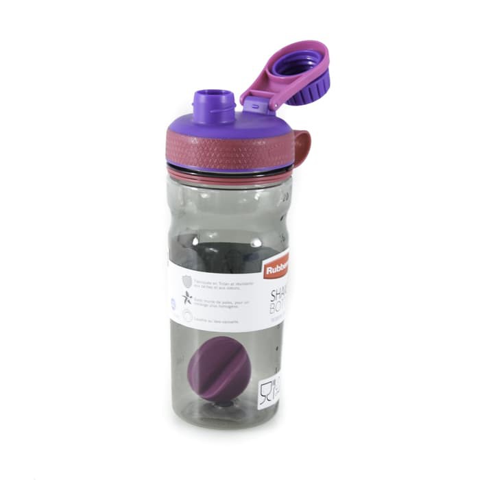 SALE Rubbermaid Botol Minum Shaker 600Ml - Ungu/Merah Muda