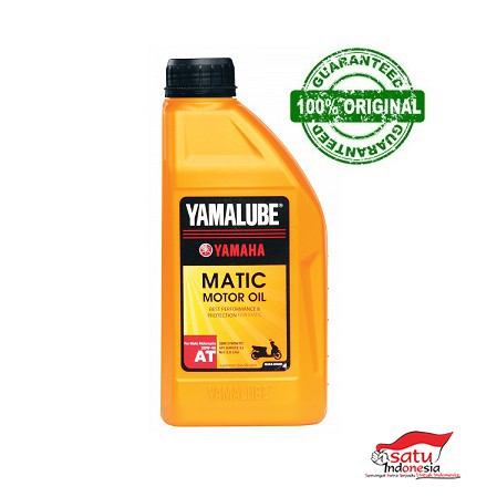 Oli mesin matik Yamalube Motor Matic Oil SJ 20W40 JASO MB 800 ml asli