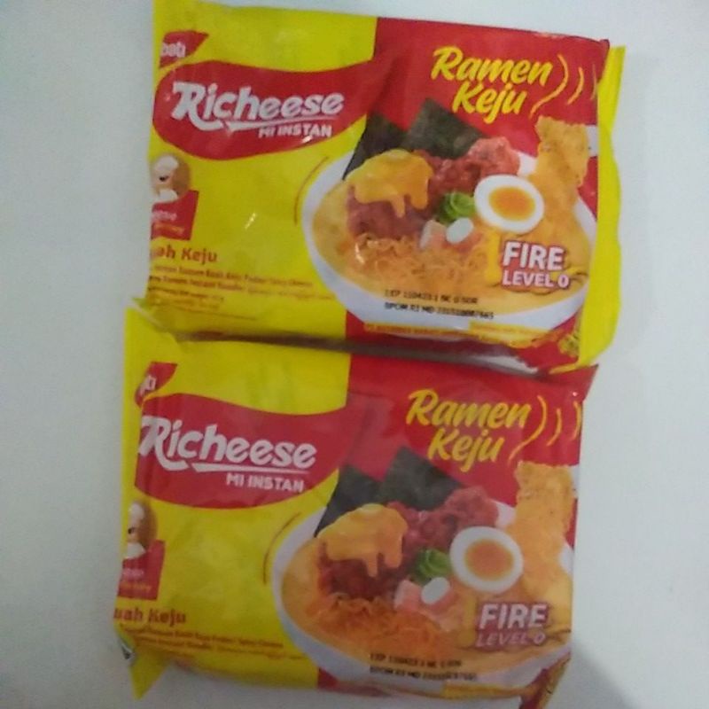 

Richeese Ramen keju level 0 Ready / richeese mie instan kuah ramen keju