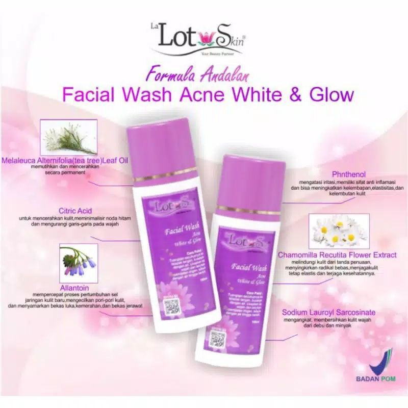 Facial Wash Acne LaLotuskin