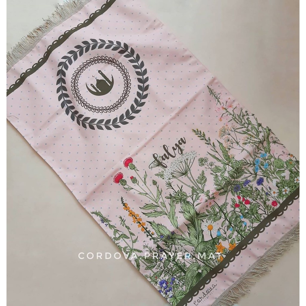 Sajadah Cordova Dewasa "Pink Polka R"