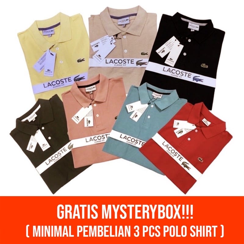 Kaos kerah polo shirt berkerah polos grosir pria cowok/baju kaos kerah pria/polo shirt pria terbaru/cod
