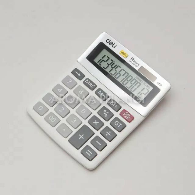 

Kalkulator Calculator Deli 1217 asli original