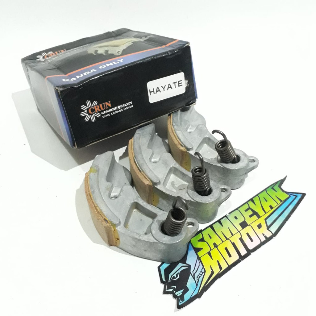 Kampas Ganda Only Motor Suzuki Hayate Crun
