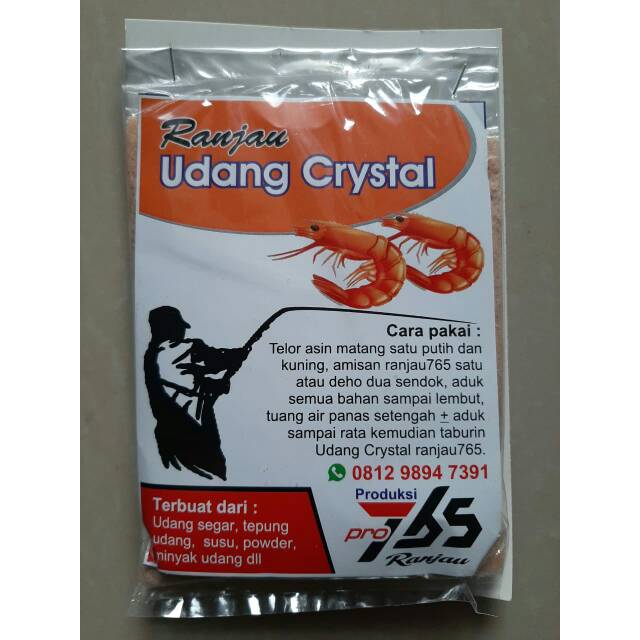 Ranjau 765 - Umpan Udang Crystal