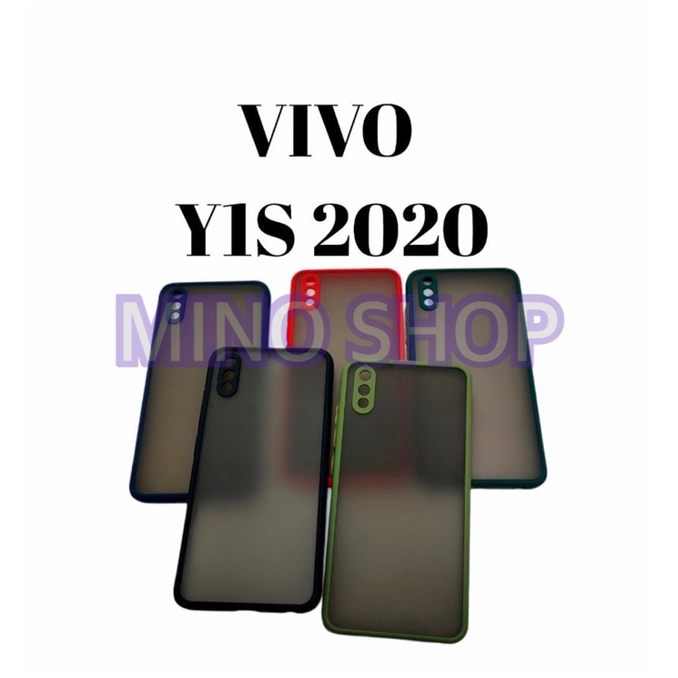 SOFTCASE VIVO Y1S 2020 - HARDCASE DOVE MYCHOICE PLUS PELINDUNG KAMERA - AERO CASE